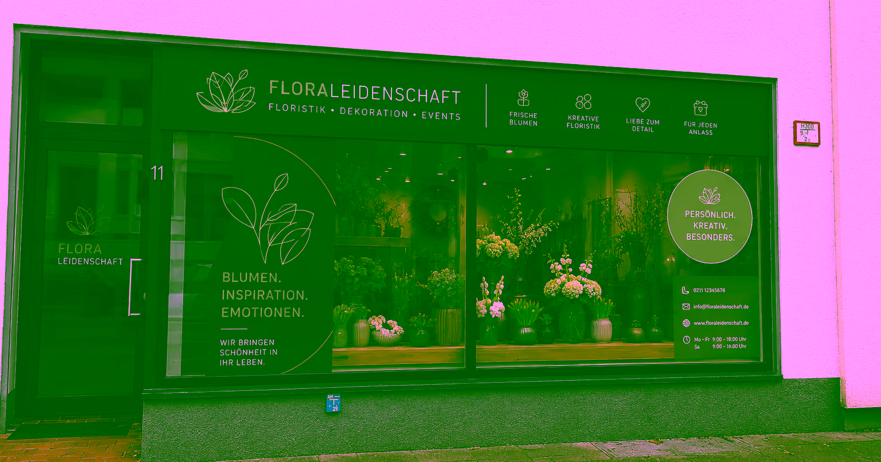 Werbetechnik Schilder Außenwerbung EA Werbeagentur